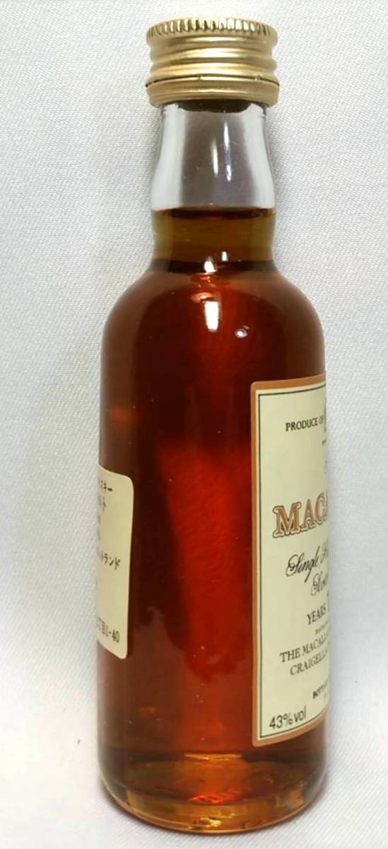 The MACALLAN 12years old Single Highland Malt Scotch Whisky 43度