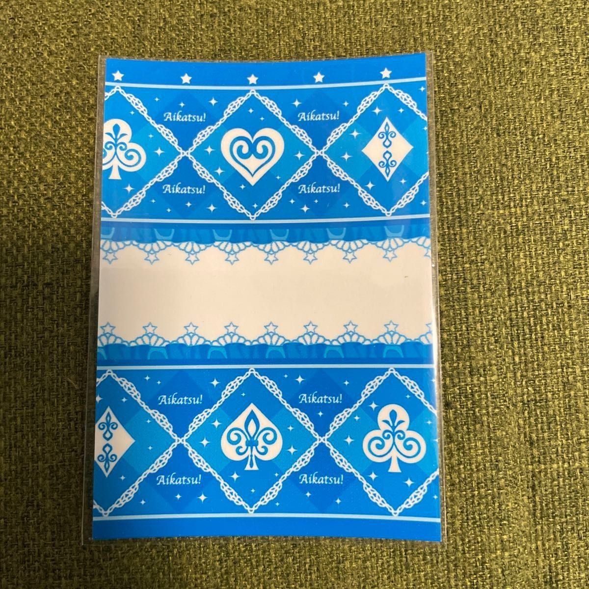 アイカツ アイカツスターズ 桜庭ローラ サイン入り ロックマイハート