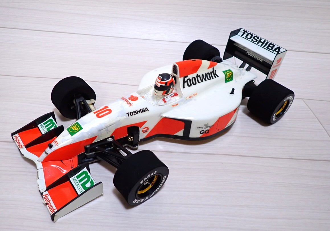 タミヤ 1⁄10電動RC フットワーク FA13 無限ホンダ タミヤ 未組立