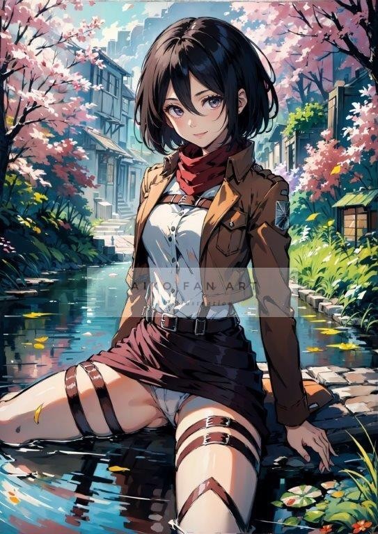 Yahoo!オークション - [3203] 進撃の巨人 ミカサ・アッカーマン A4 ア