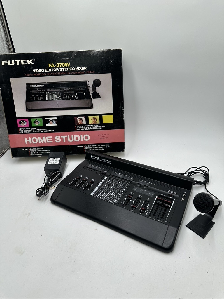 FUTEK ビデオエディター FA-370W ステレオミキサー