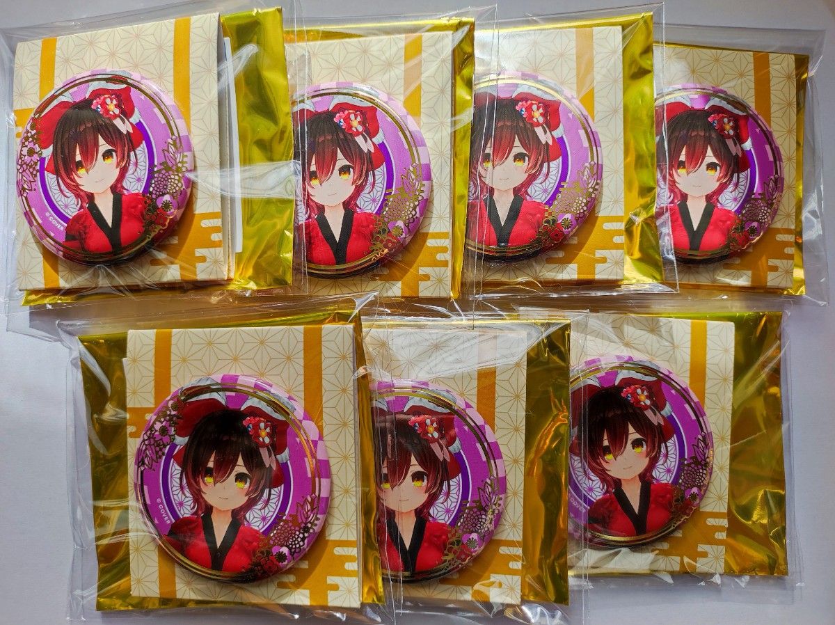 ロボ子さん ランダム箔押し缶バッジ 正月衣装ver 7個セット｜Yahoo