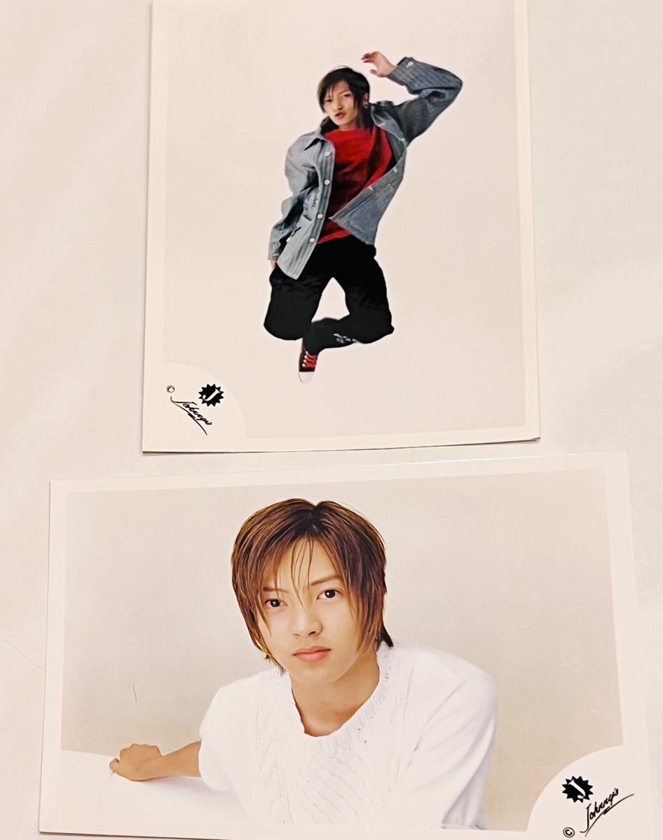 レア NEWS 山下智久 C ジュニア時代 公式写真 6枚セット Jロゴ 山P