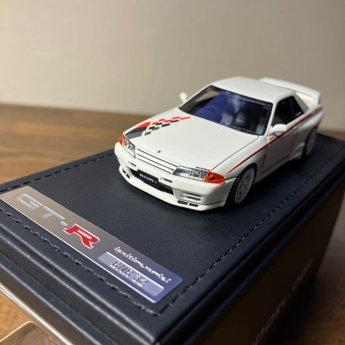 1/43 スカイライン改 R32 GT-R BBS-LM アルミ製 深リム 1/43 日産