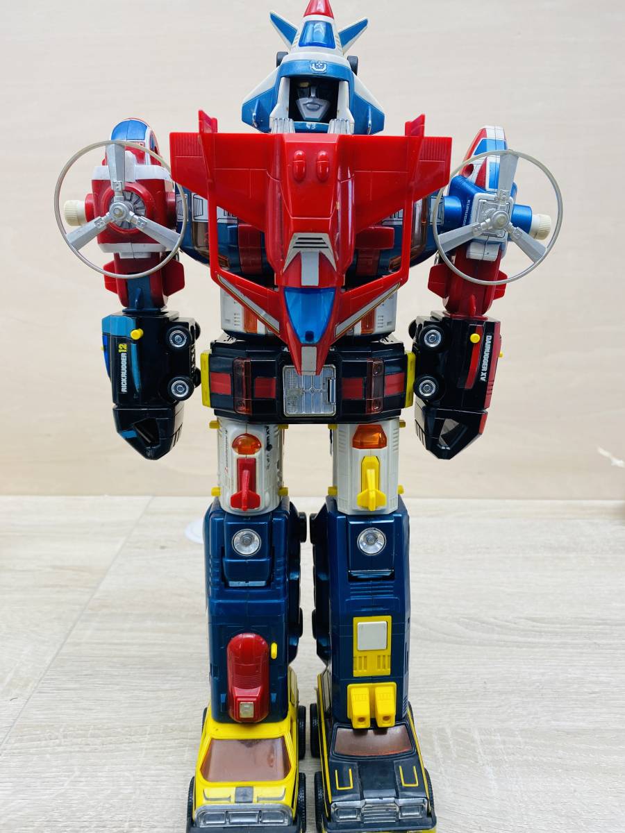 当時物 超合金 ポピー DX 機甲艦隊ダイラガーXV Yahoo!オークション