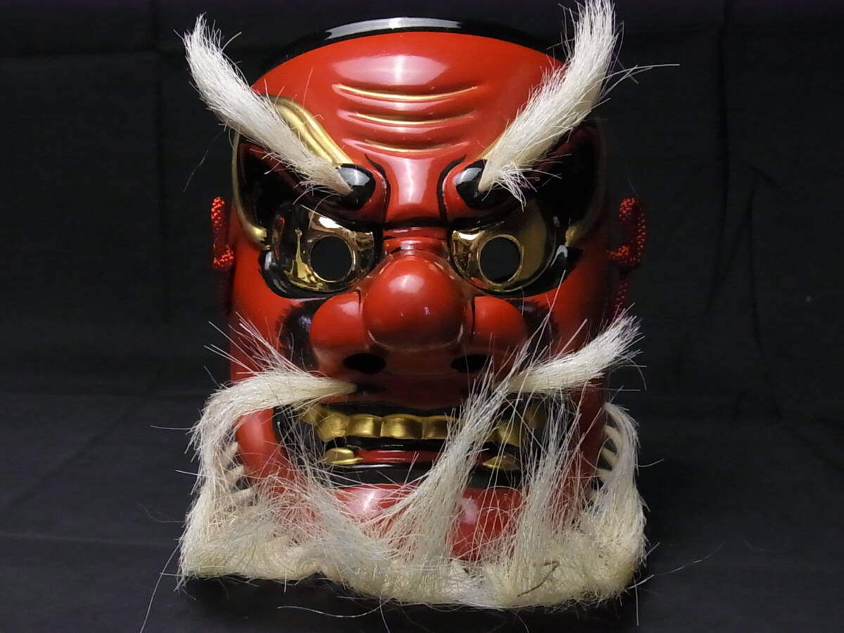 双藝社 吉備のおもて 備中神楽面 猿田彦命 清巳作 販