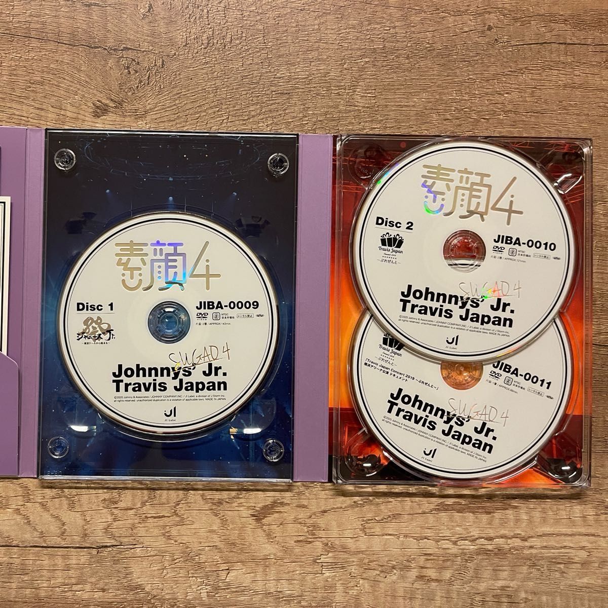 素顔4 TravisJapan盤 素顔4 jr祭り 8.8 TravisJapan 盤 新品未開封 素顔4