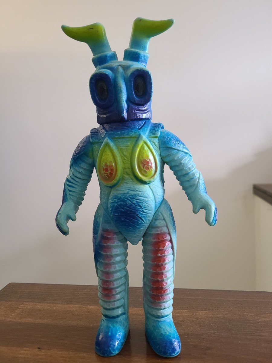 Yahoo!オークション - ソフビ ブルマァク ゼットン 当時物 マルサン エ