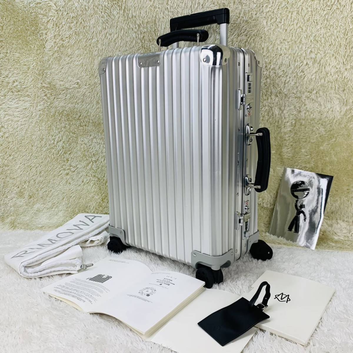 美品】RIMOWA リモワ クラシックキャビン 生涯保証 機内持ち込み