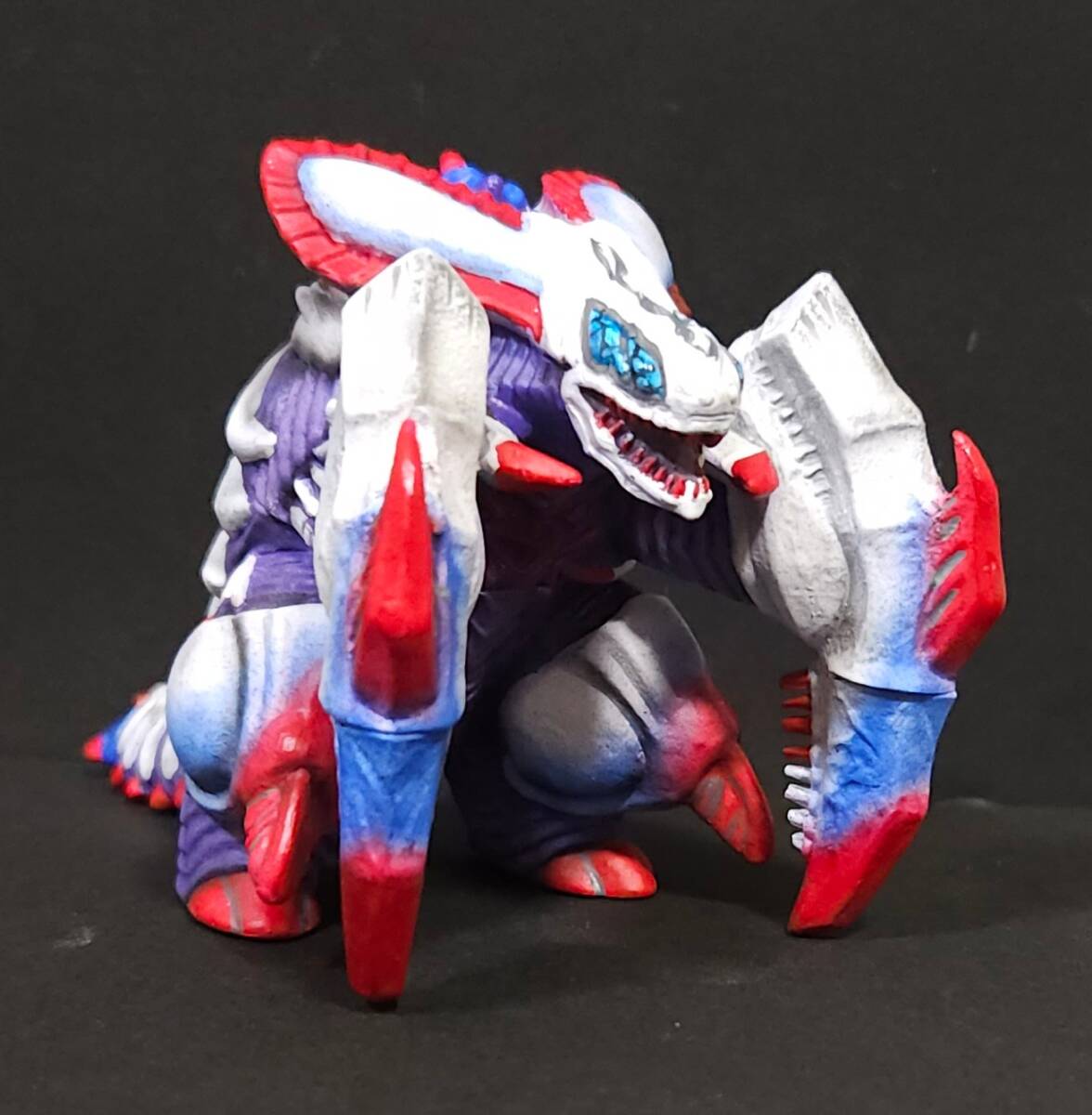 ウルトラ怪獣ソフビ スペル星人 改造リペイント完成品