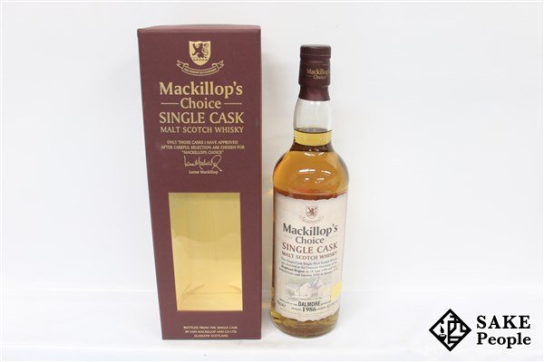 マキロップチョイスダルモア1986 43％ 700ml