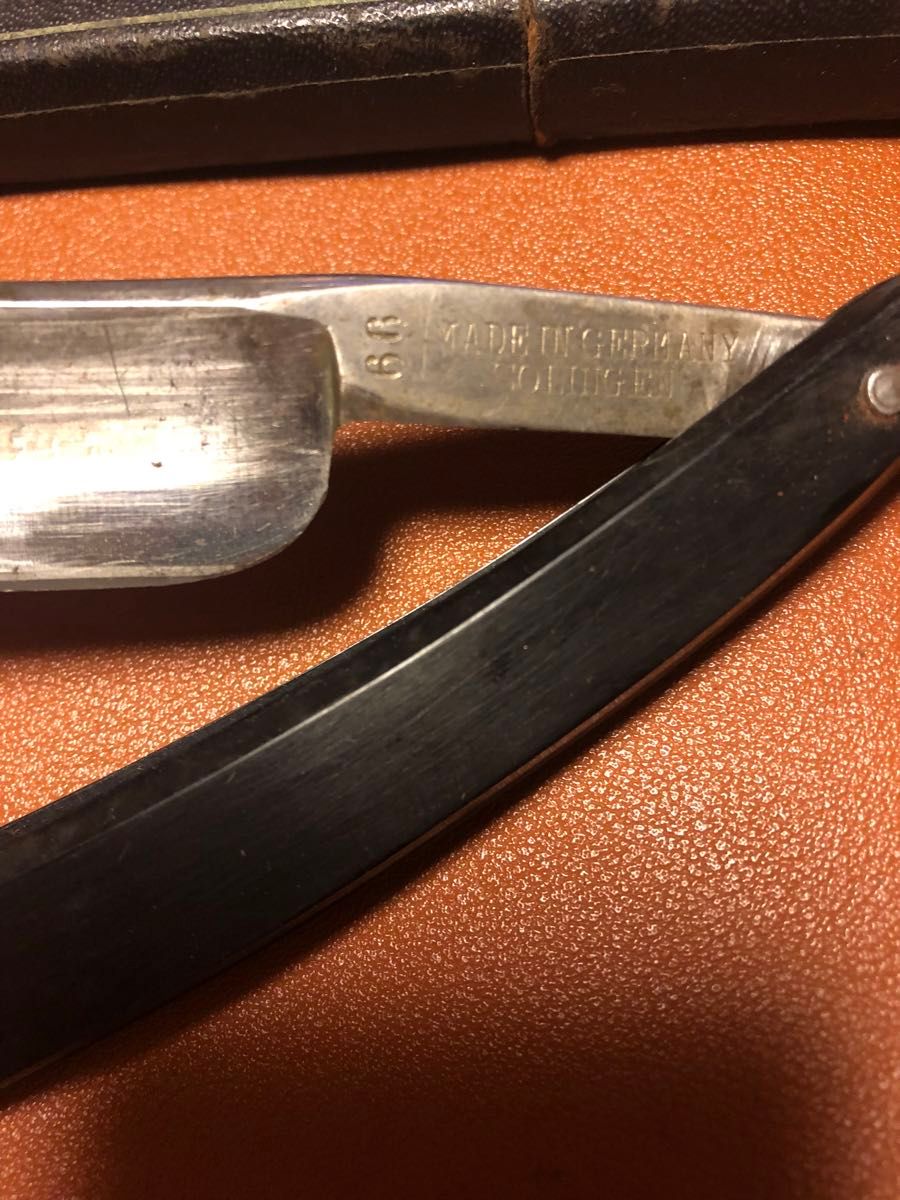 カミソリ 西洋剃刀 ゾーリンゲンレザー Solingen ドイツ製カミソリ