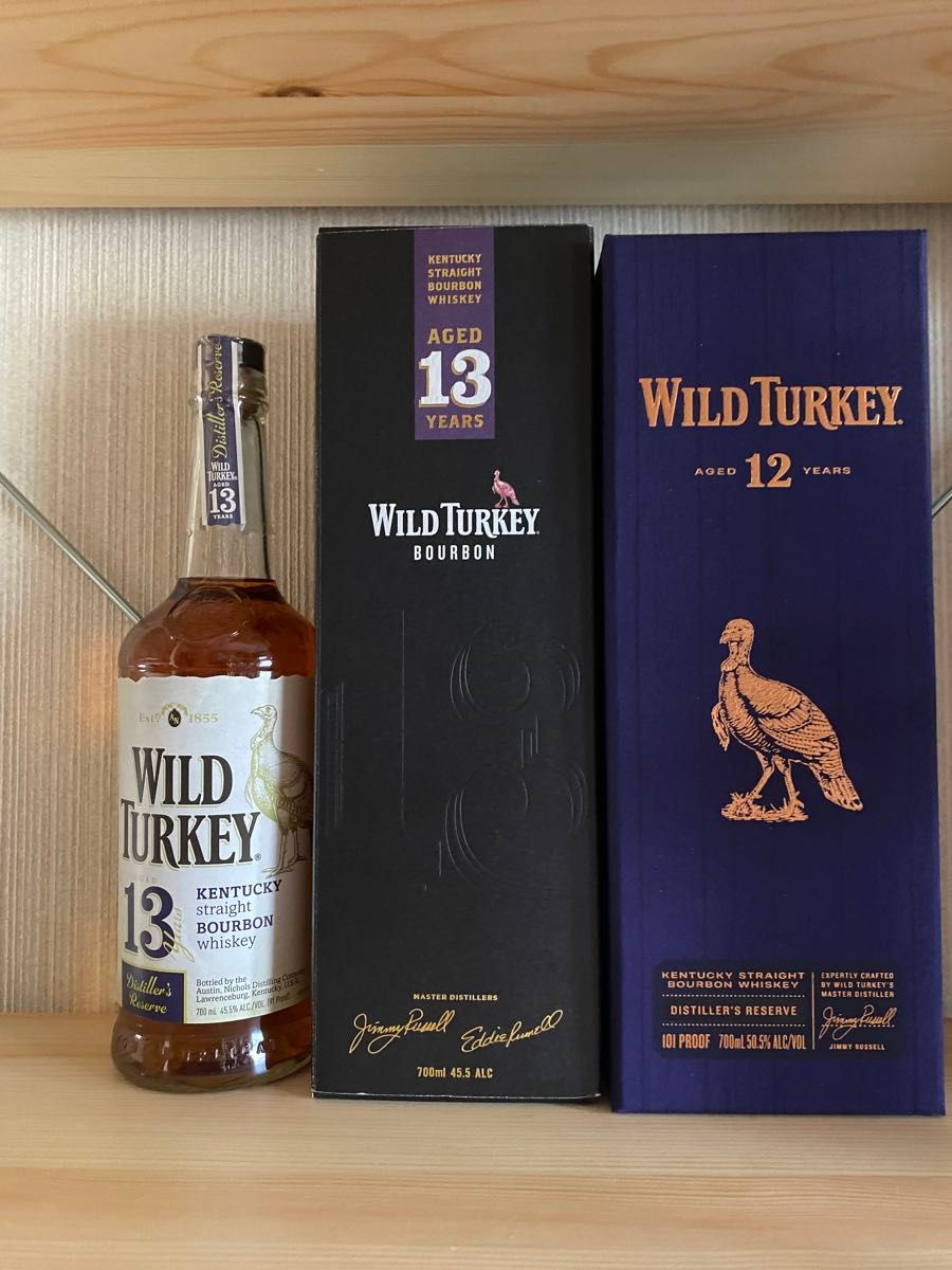 Wild Turkey 12年 他2本セット Wild Turkey 12年 他2本セット