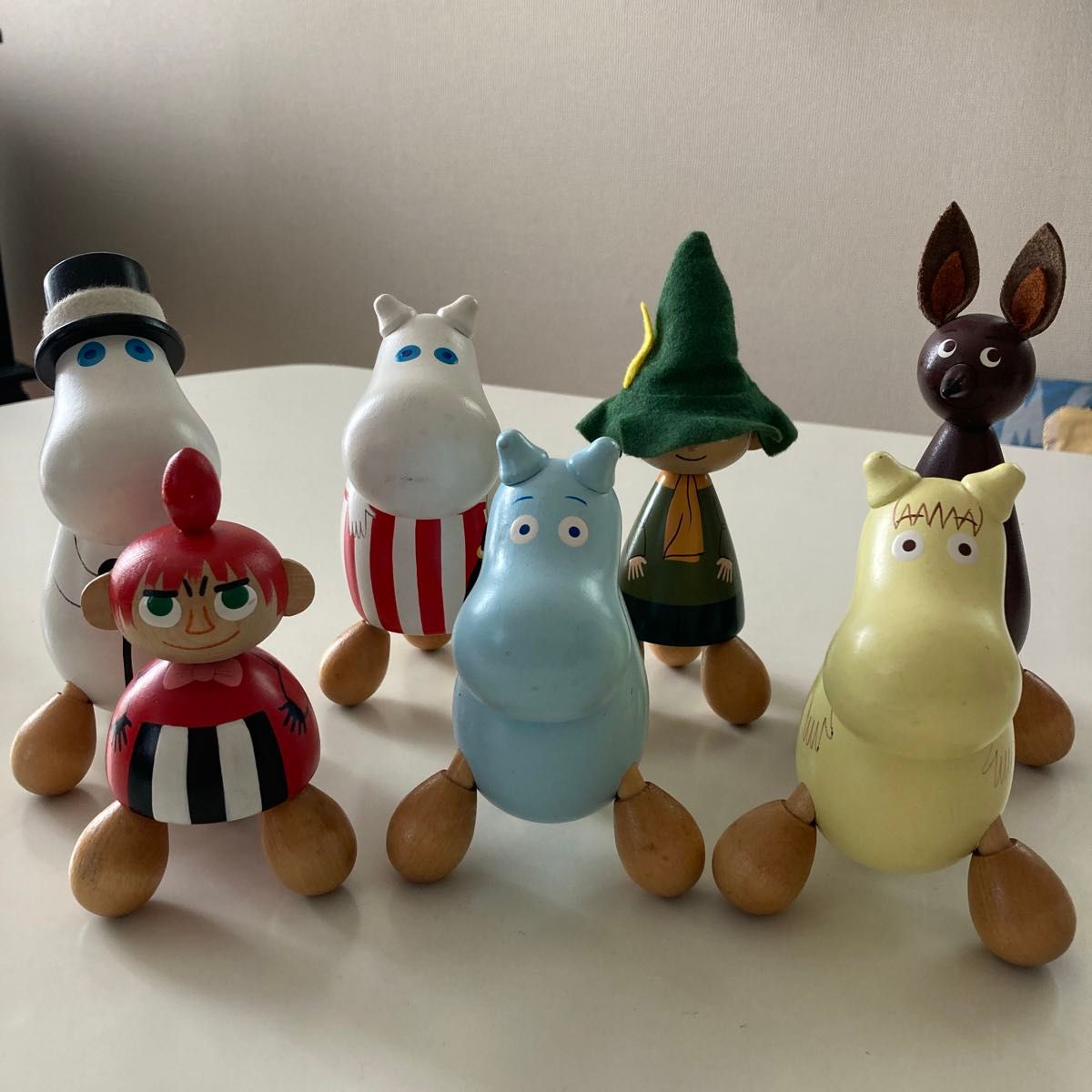 ムーミンツボ押し7体セット木製｜Yahoo!フリマ（旧PayPayフリマ）
