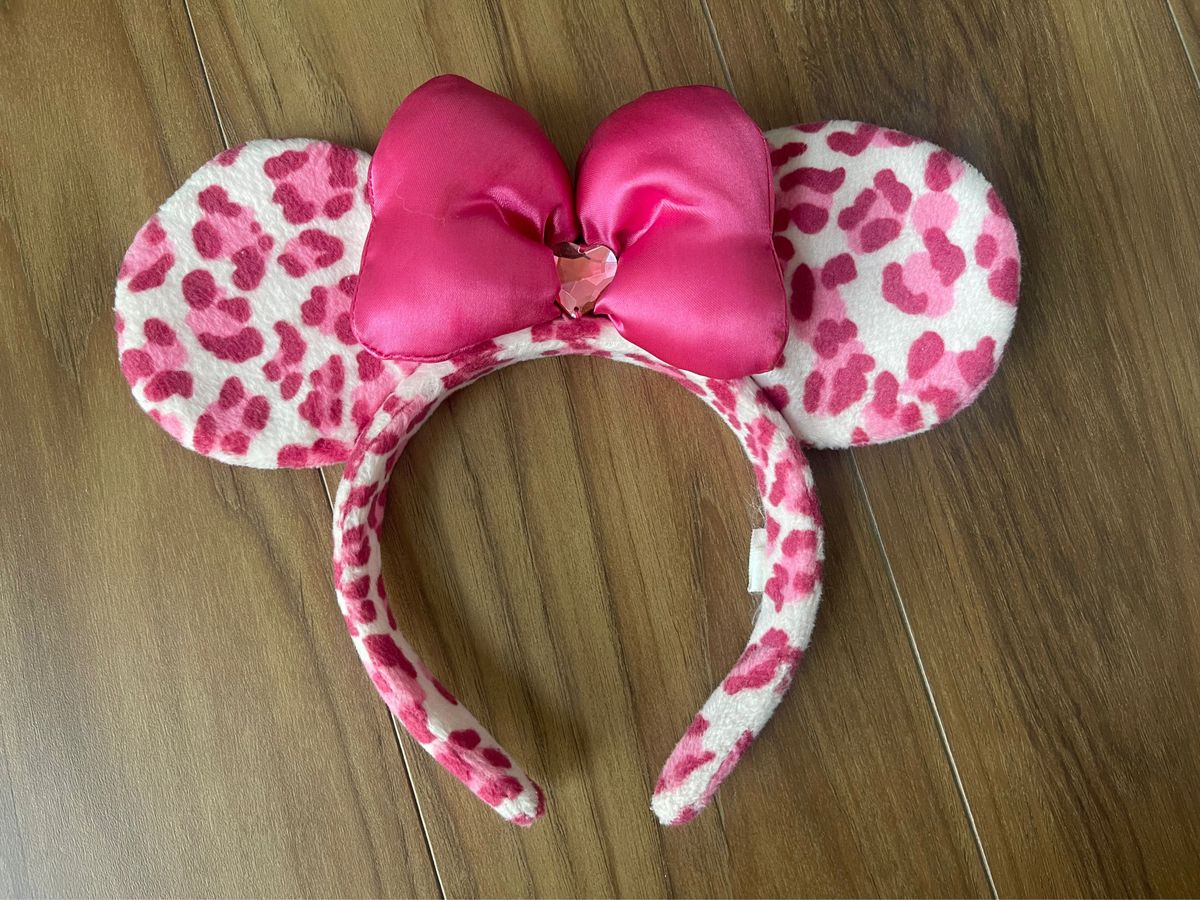 ミニー ヒョウ柄 カチューシャ ピンク｜Yahoo!フリマ（旧PayPayフリマ）