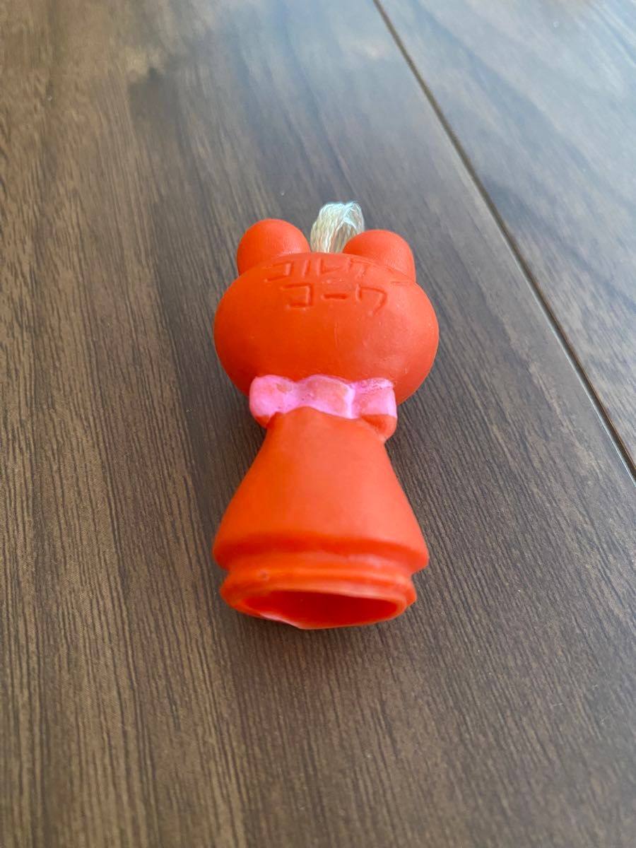 レア 希少ケロちゃん 赤色 コルゲンコーワ ソフビ 指人形 KOWA 昭和