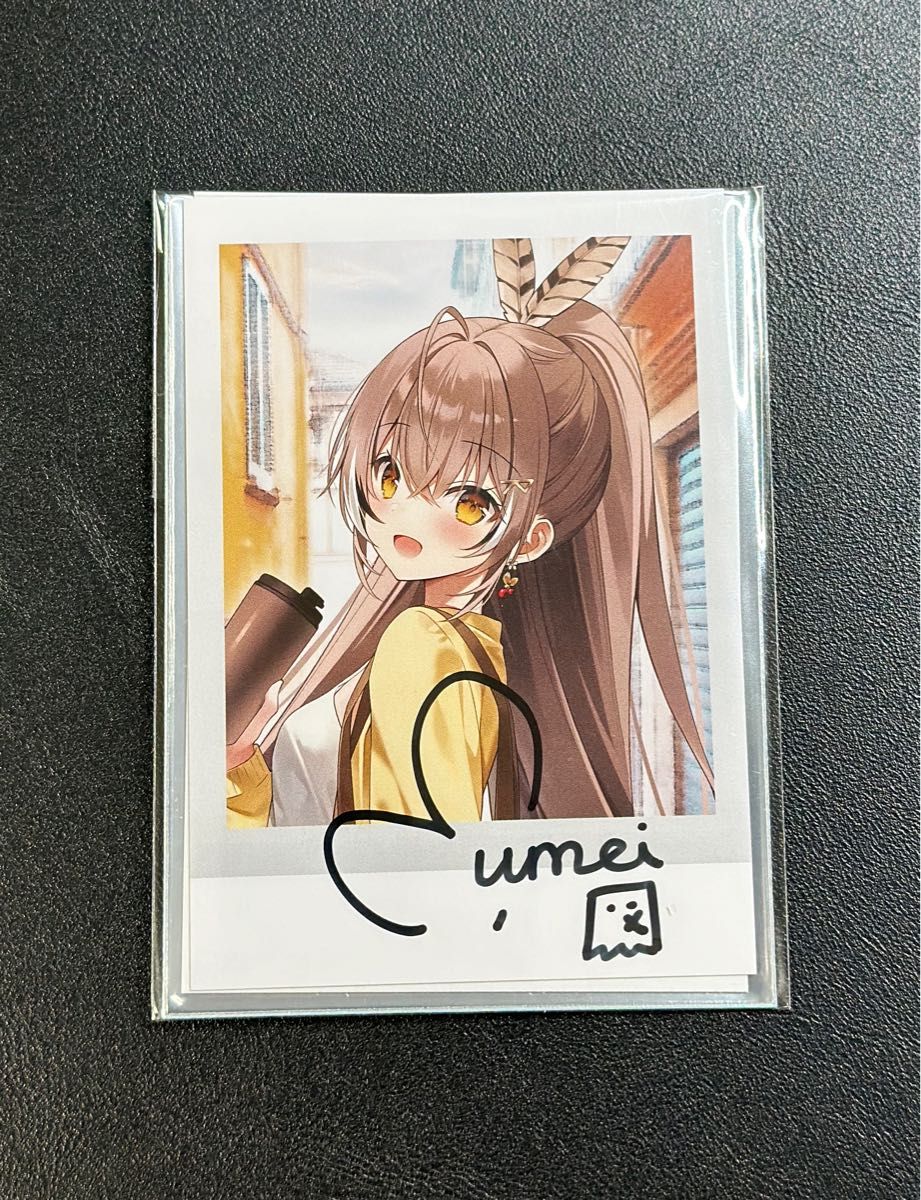 七詩ムメイ サイン入りSSPカード