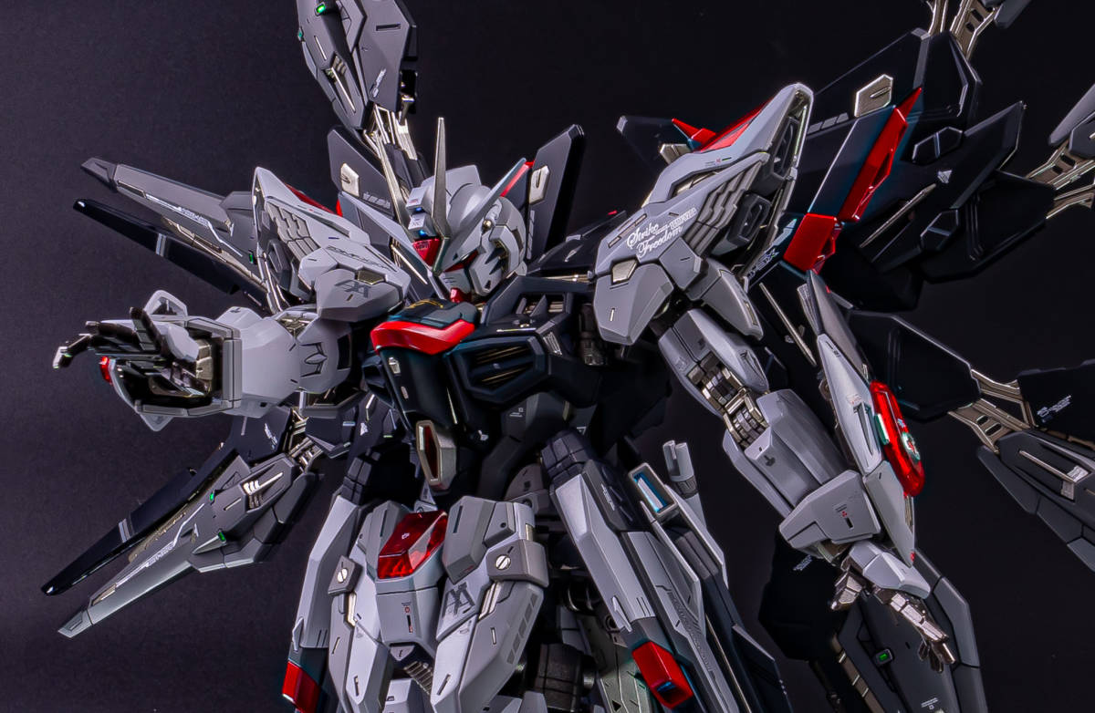 Yahoo!オークション - MGEX ストライクフリーダムガンダム 全塗装完成