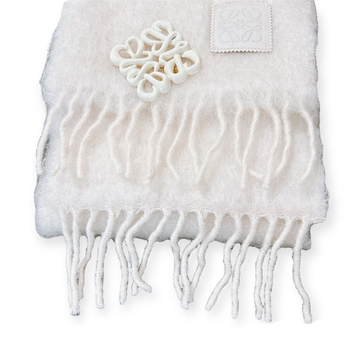 10%off後の価格です LOEWE ロエベ アナグラム モヘア マフラー