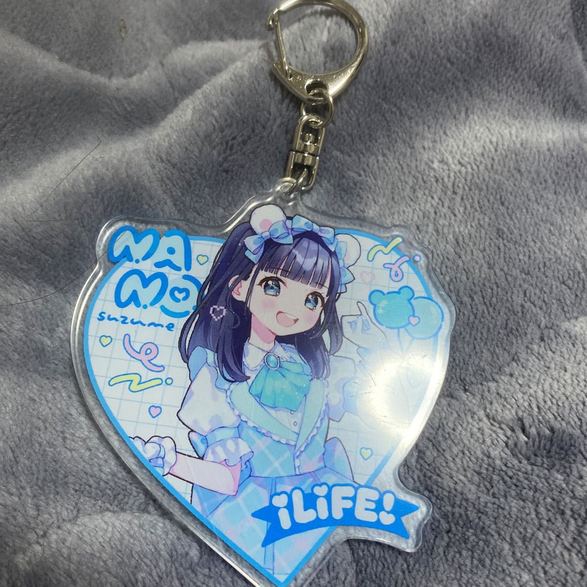 涼芽なのアクリルキーホルダー