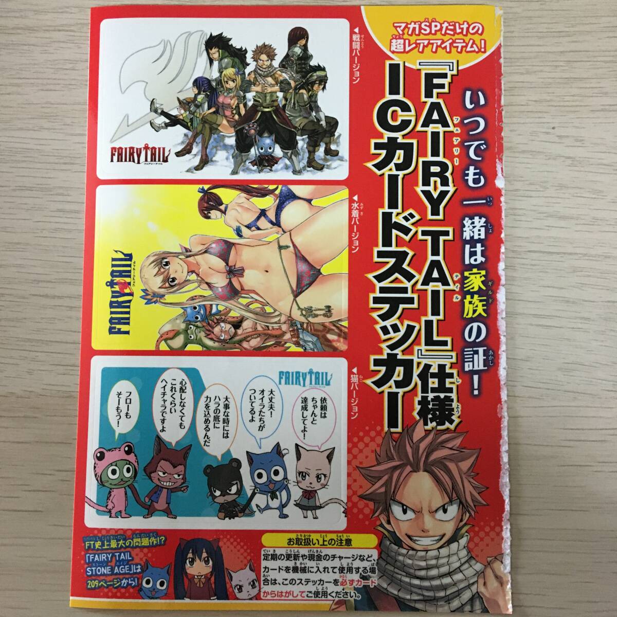 フェアリーテイル FAIRY TAIL 非売品 ステッカー 真島ヒロ RAVE