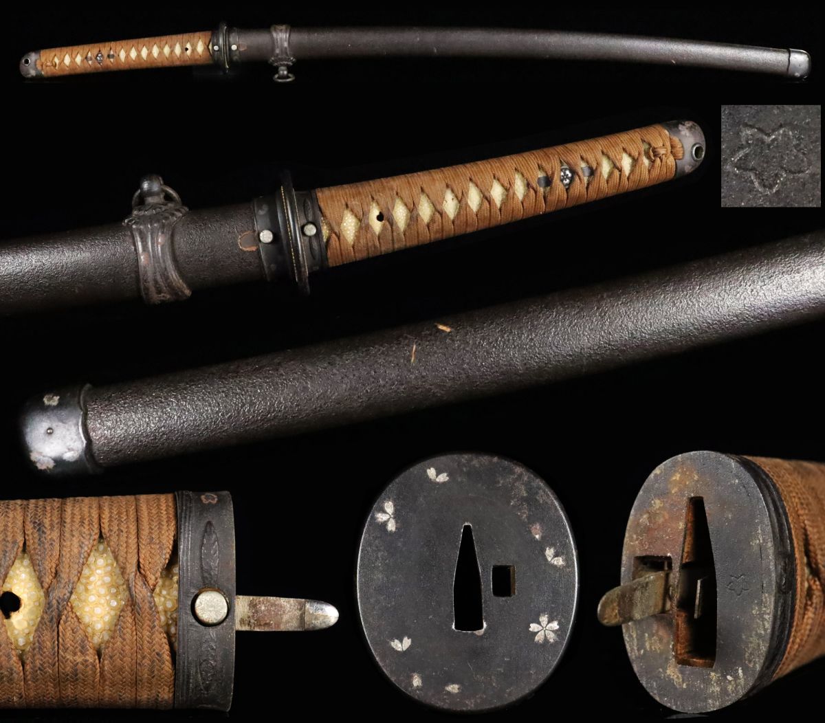 旧日本軍 陸軍将校用 三式 軍刀 拵え 模造刀付