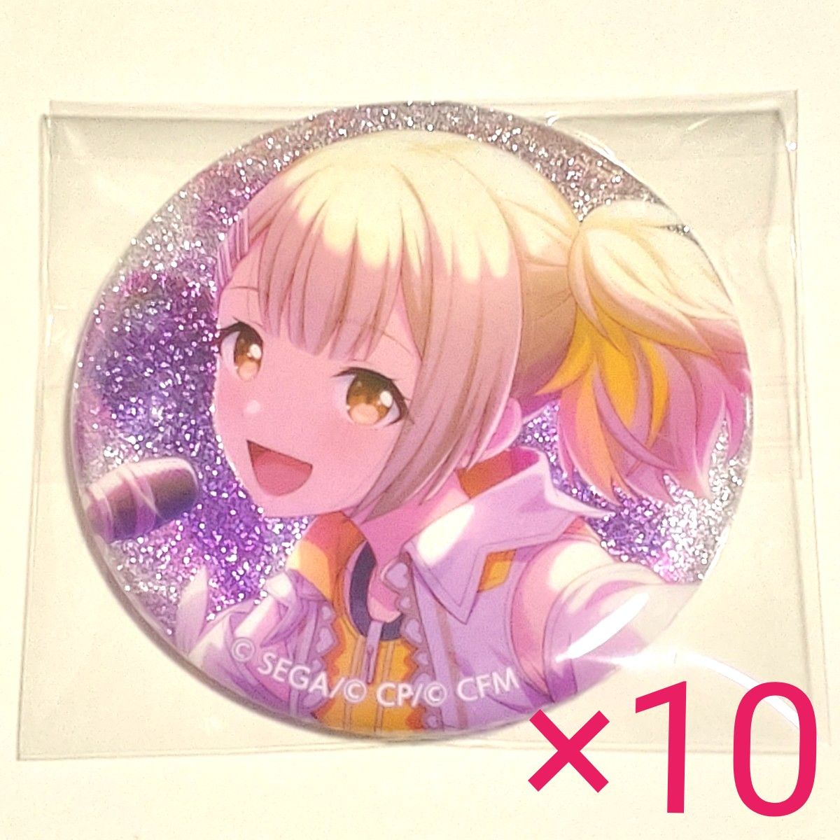 プロセカ プリロール 缶バッジ 小豆沢こはね プロジェクトセカイ