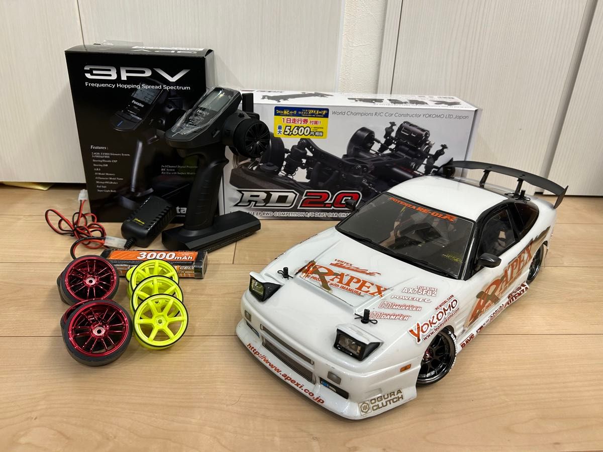 RD2.0ドリフトラジコン ヨコモブラシレスアンプセット ルーキー