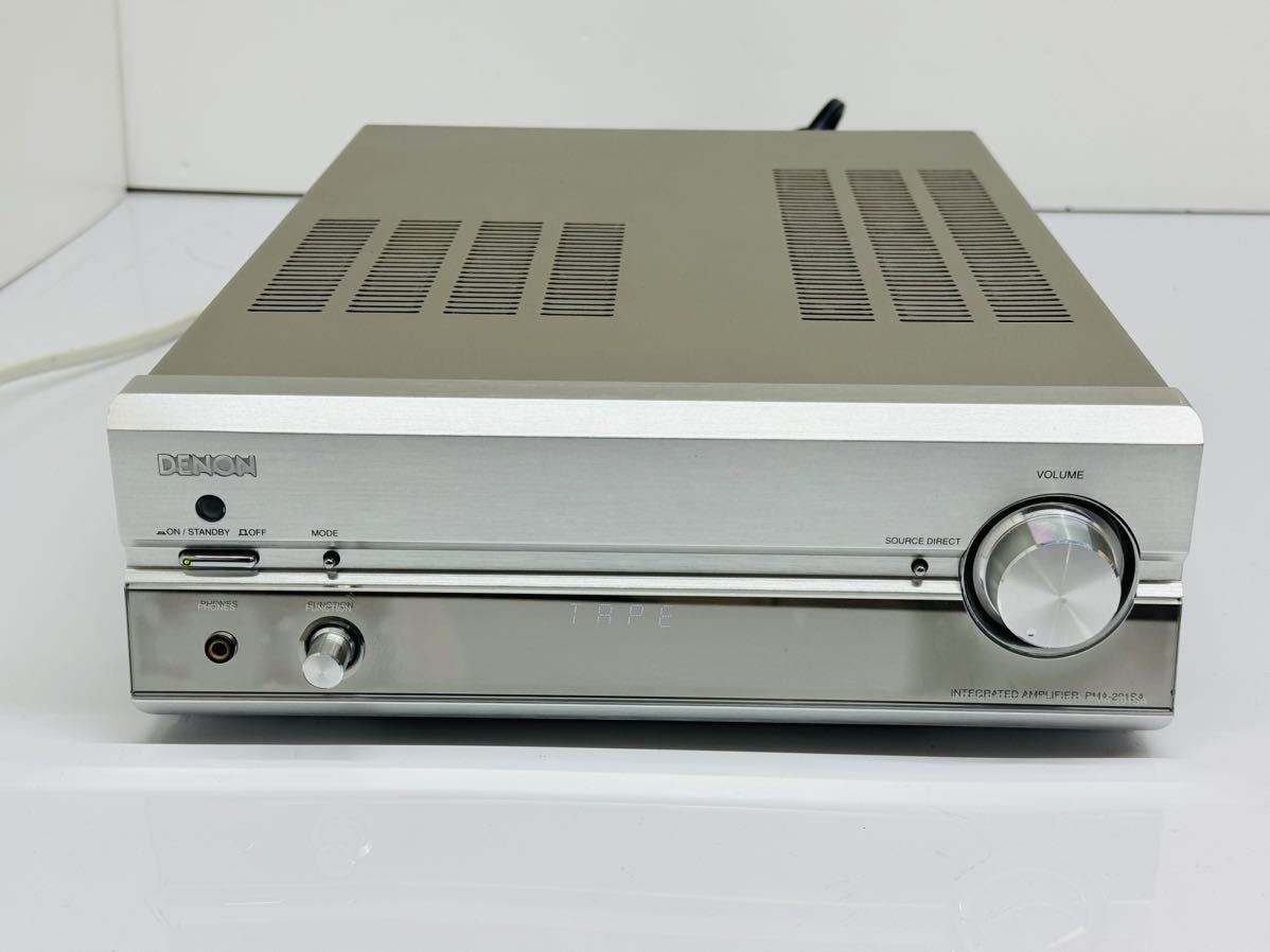 Denon PRESTA プリメインアンプ シルバー PMA-201SA 美品 PMA-201SA