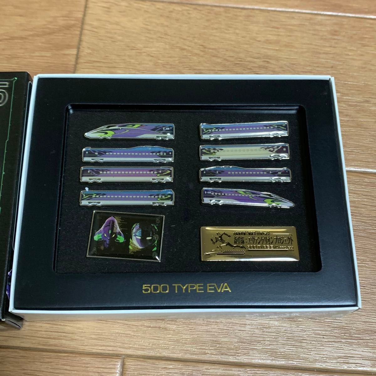 エヴァンゲリオン 新幹線 500 TYPE EVA オリジナルピンズセット｜Yahoo