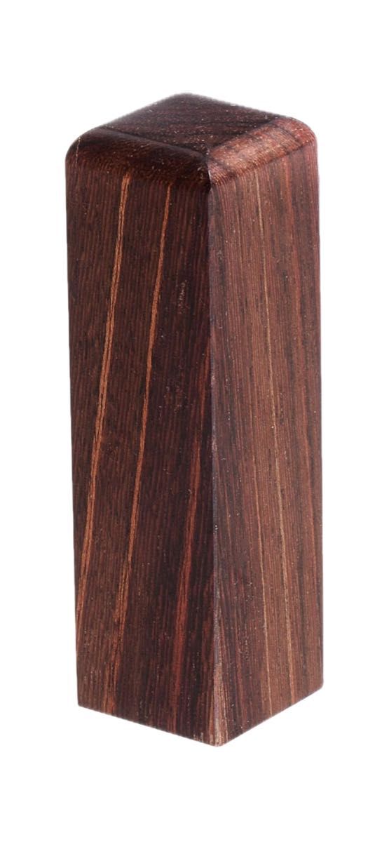 1点限り✨空白のスタンプ 正方形 木彫りネームチョップ アートサプライ