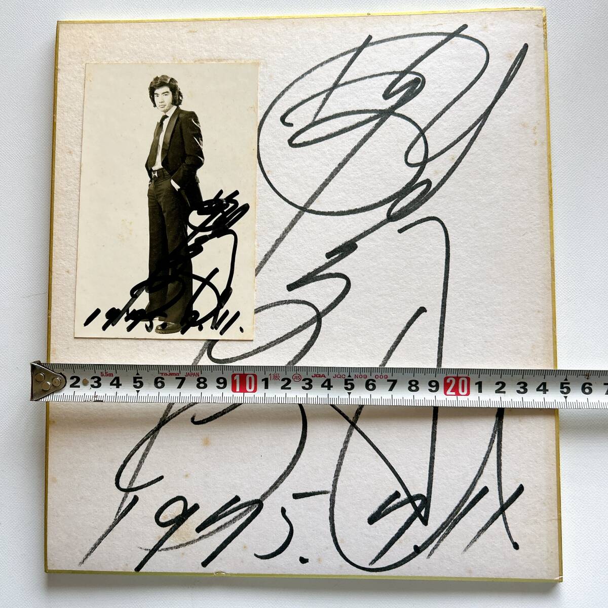 Yahoo!オークション - サイン色紙 サイン入り写真 藤岡弘 仮面ライダー