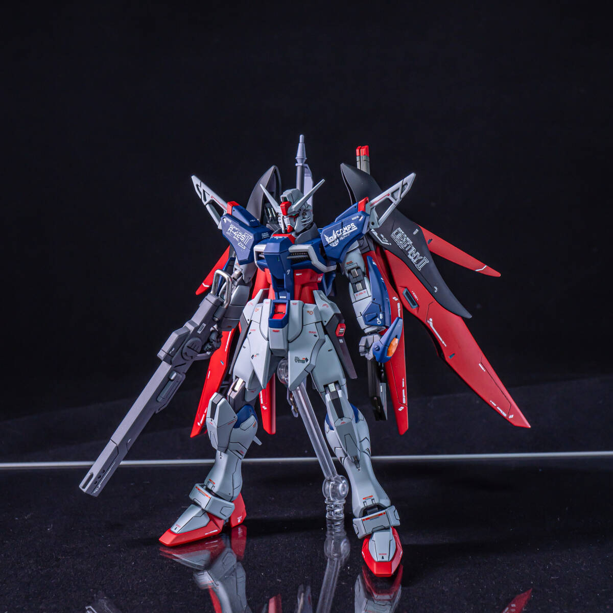 HGCEデスティニーガンダムspec II完成品全塗装