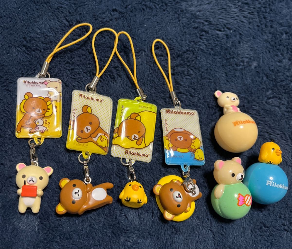 リラックマ コリラックマ キイロイトリ ストラップ マスコット 平成