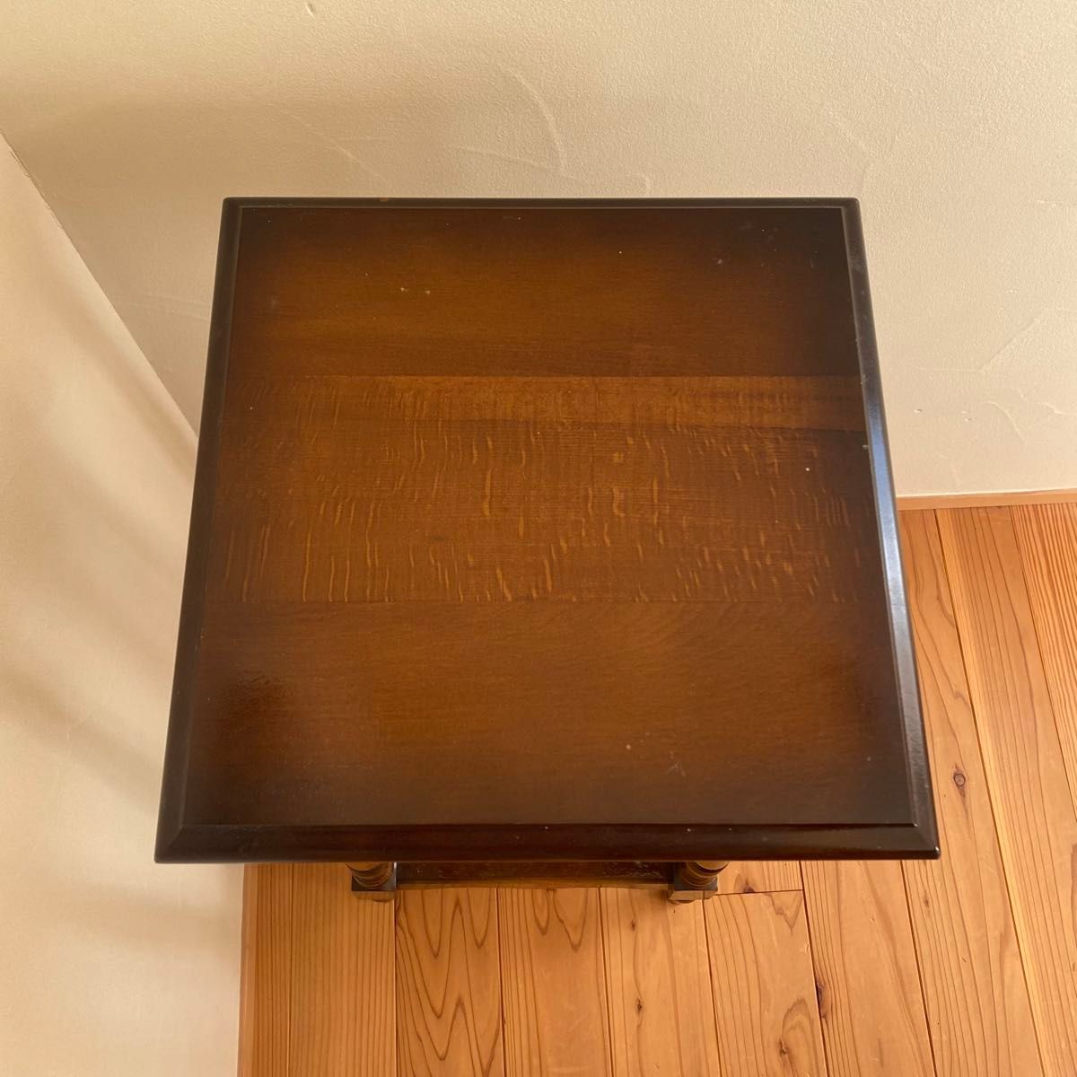 カリモク コロニアル 花台 電話台 サイドテーブル オールドカリモク