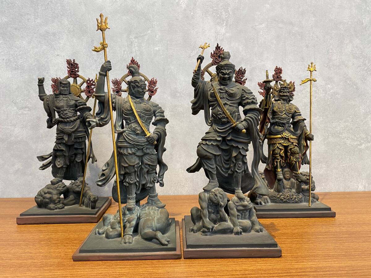 Yahoo!オークション - 東寺監修 公認 四天王【広目天・多聞天（1/7スケ