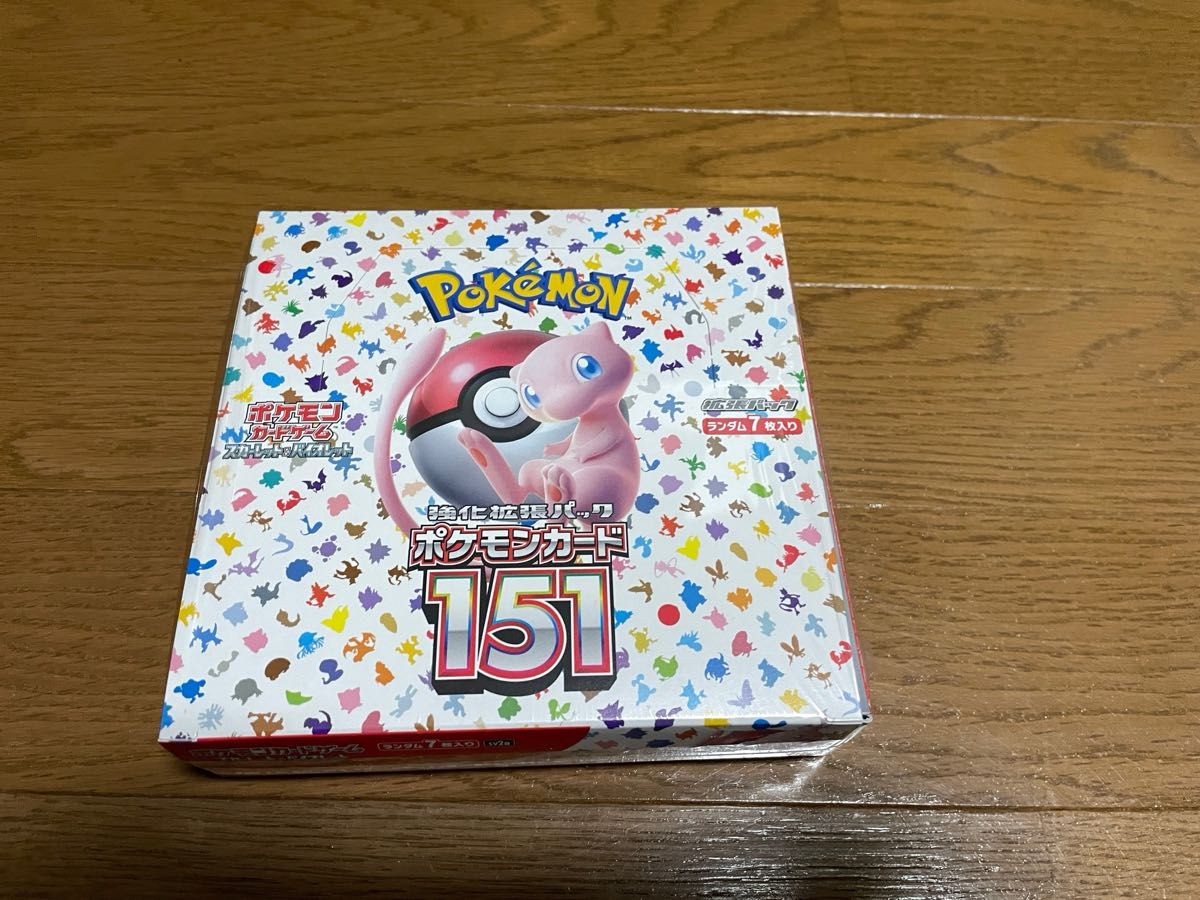 ポケモンカード151☆シュリンク付き1BOX