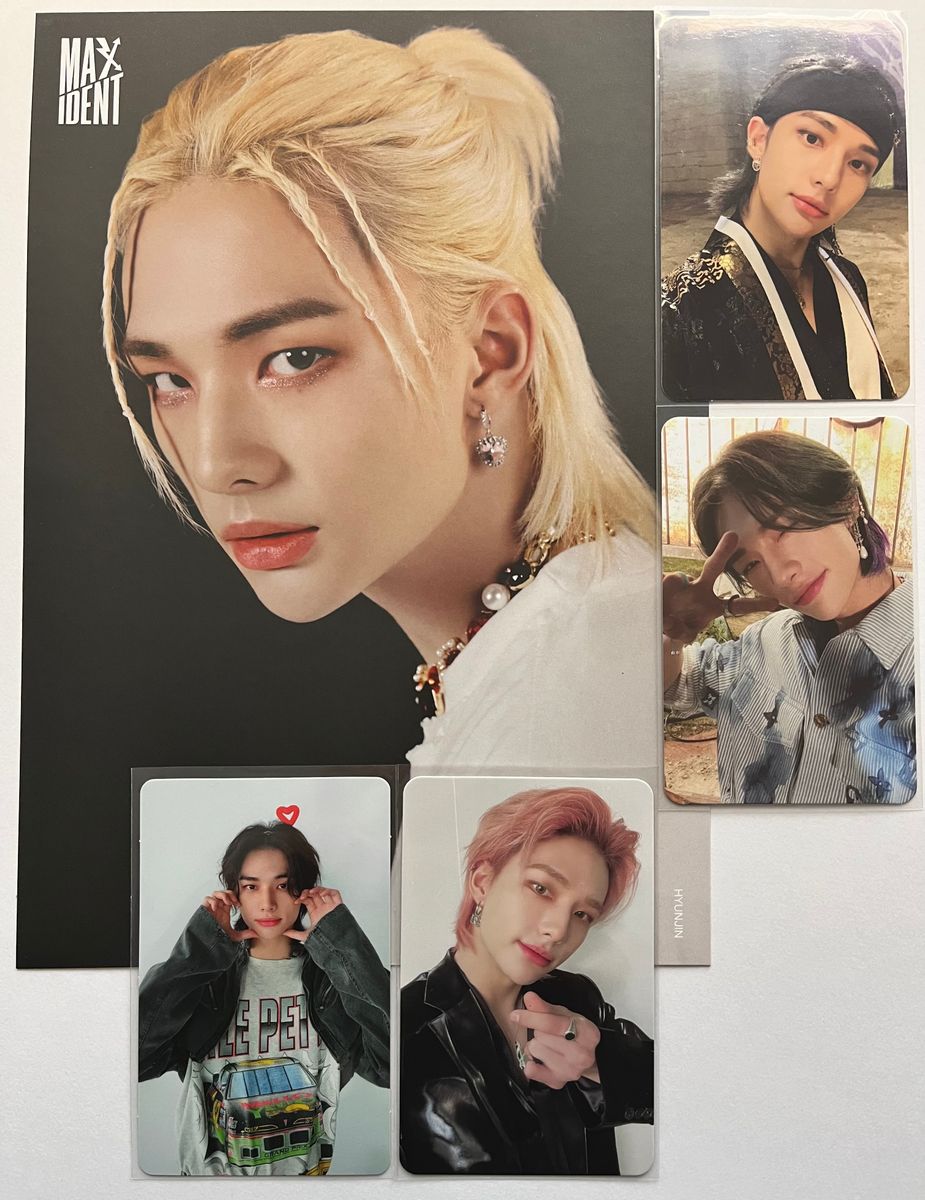 straykids スキズ Hyunjin ヒョンジン トレカ セット straykids スキズ