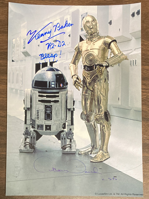 スターウォーズ R2-D2 ケニー・ベイカー/C-3PO アンソニー・ダニエルズ