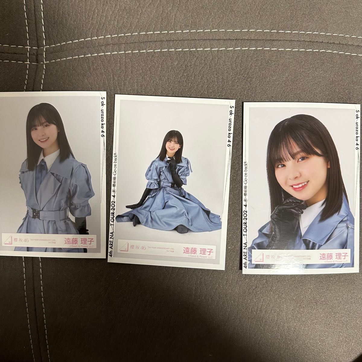 櫻坂46遠藤理子 直筆サイン入り写真4th ARENA TOUR 櫻坂46遠藤理子