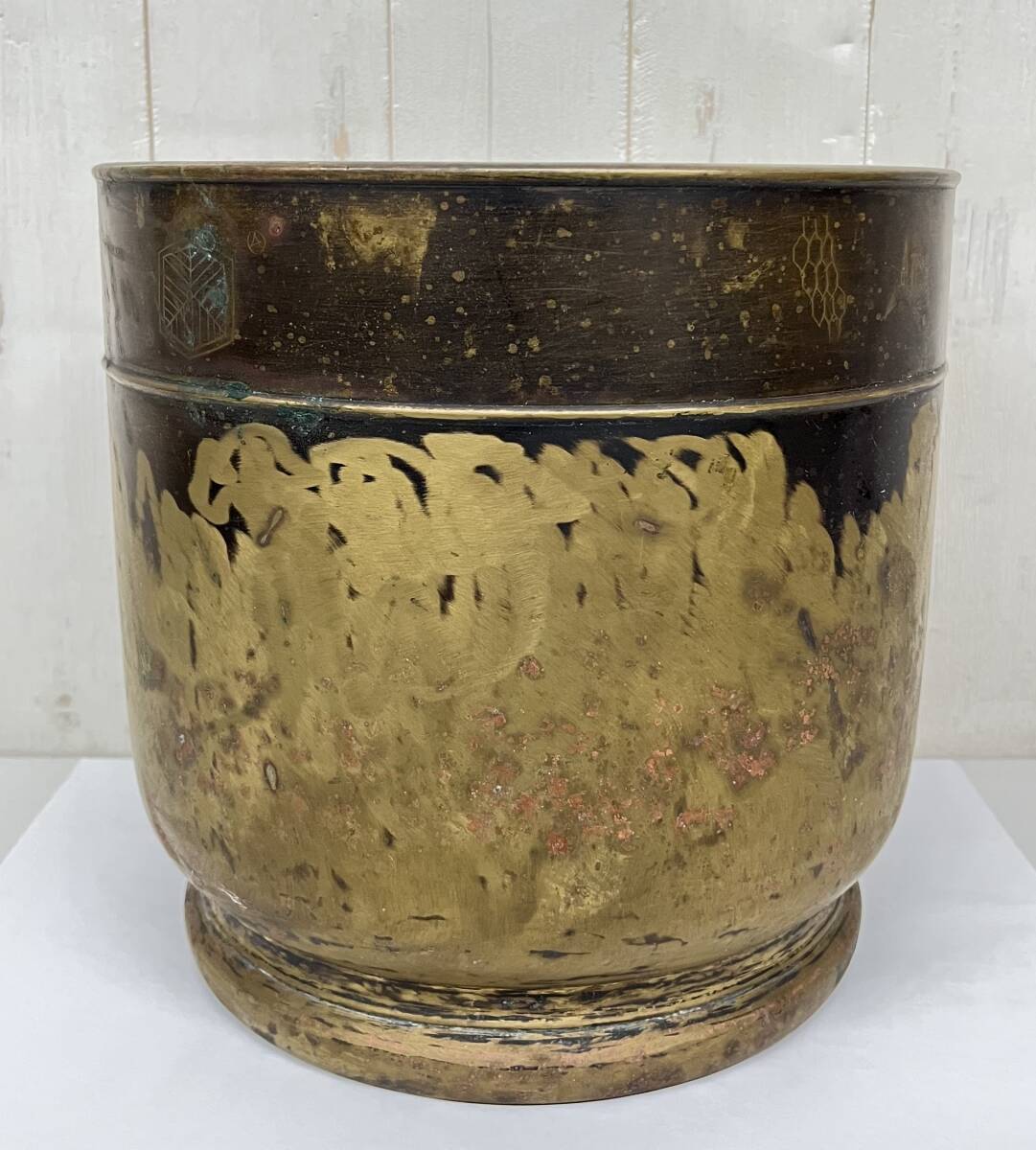 伝統工芸 工芸品 工芸美術 ＊時代物 金属工芸 ＊手焙火鉢 手あぶり火鉢