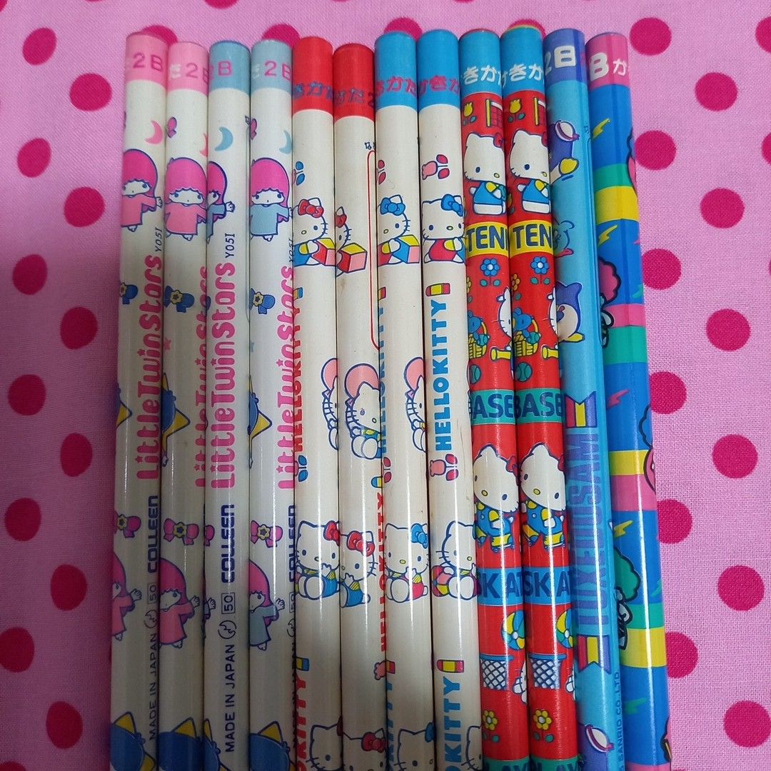 レア サンリオ 昭和レトロ 鉛筆 赤鉛筆 25本セット｜Yahoo!フリマ（旧