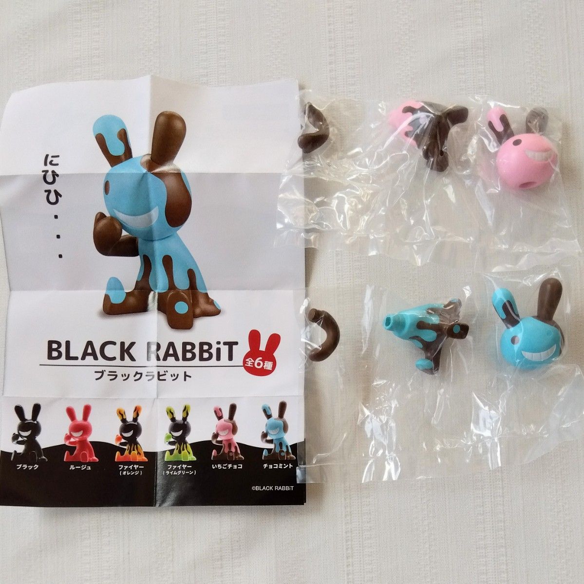 ブラックラビット『いちごチョコ』『チョコミント』2個セット SO-TA