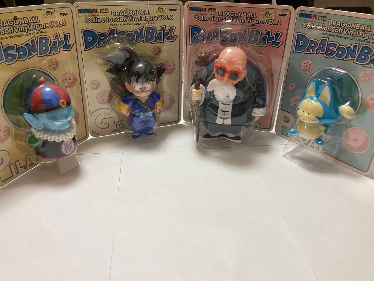 ドラゴンボール コレクションソフビフィギュア VOL.3 全4種 コンプ