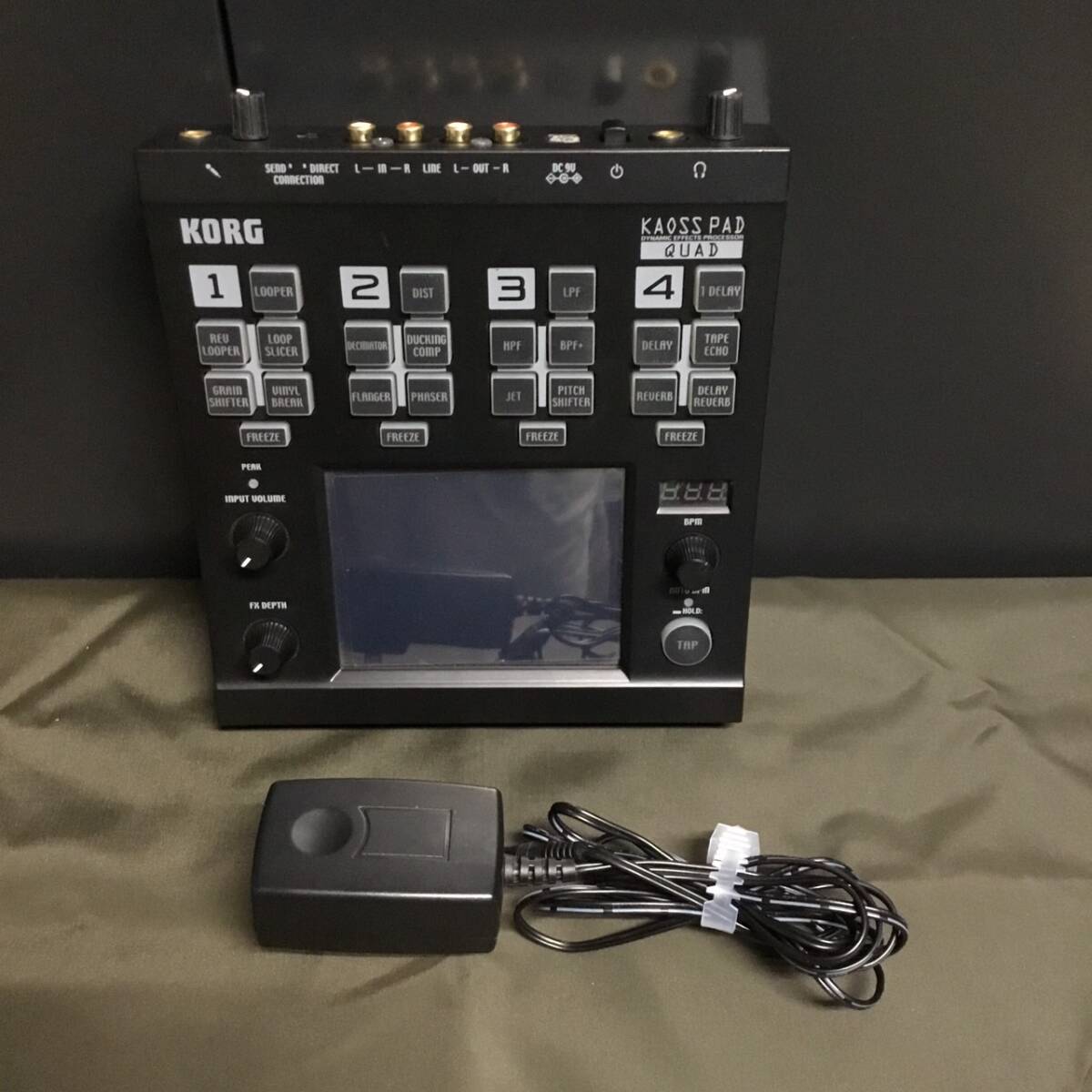 Korg KaossPad Quad カオスパッド DJ エフェクター