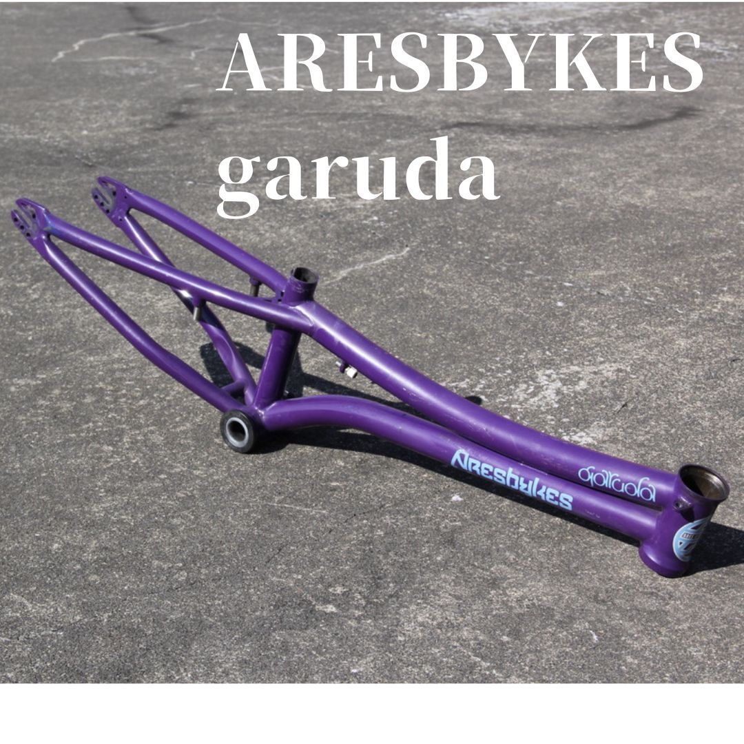 BMX フレーム 20インチ フルクロモリ ARESBYKES GARUDA PURPLE 即決