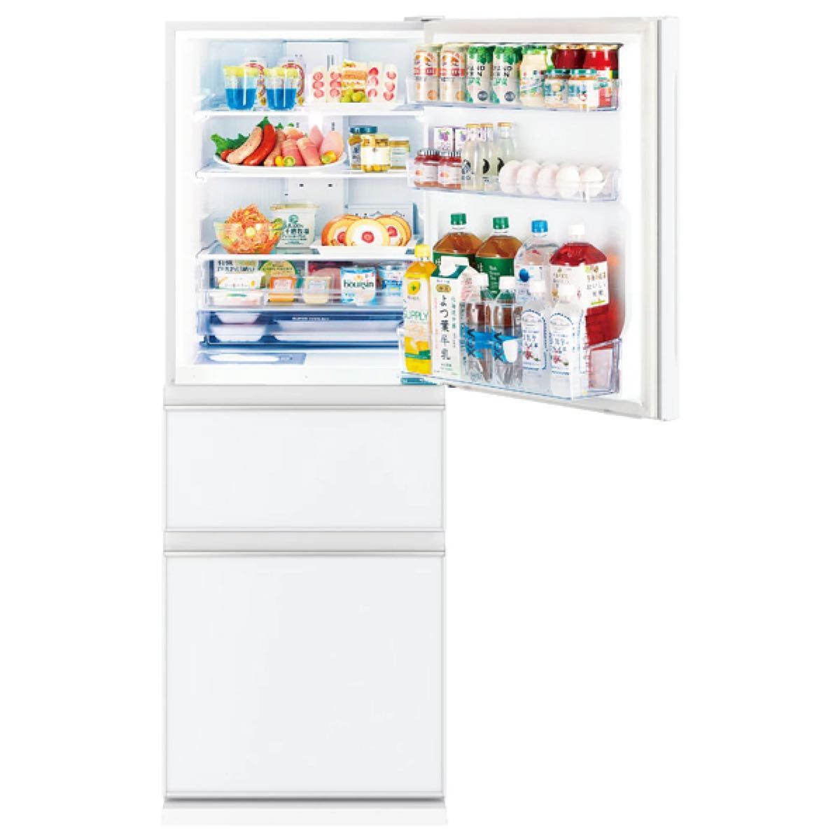 完動品】三菱 MITSUBISHI ノンフロン冷凍冷蔵庫 MR-CG33E-T 三菱電機