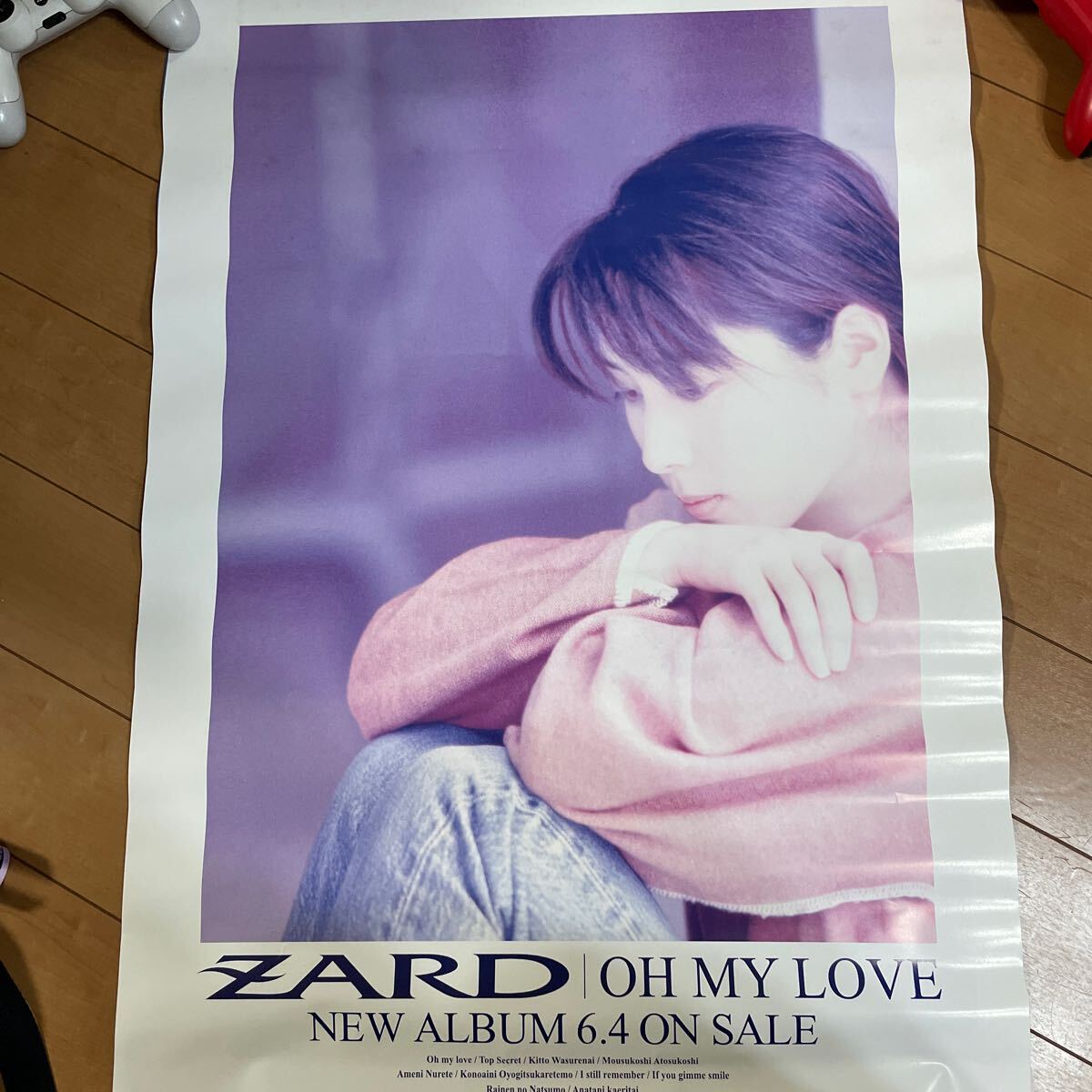 Yahoo!オークション - ZARD 坂井泉水 OH MY LOVE アルバム告知ポスタ