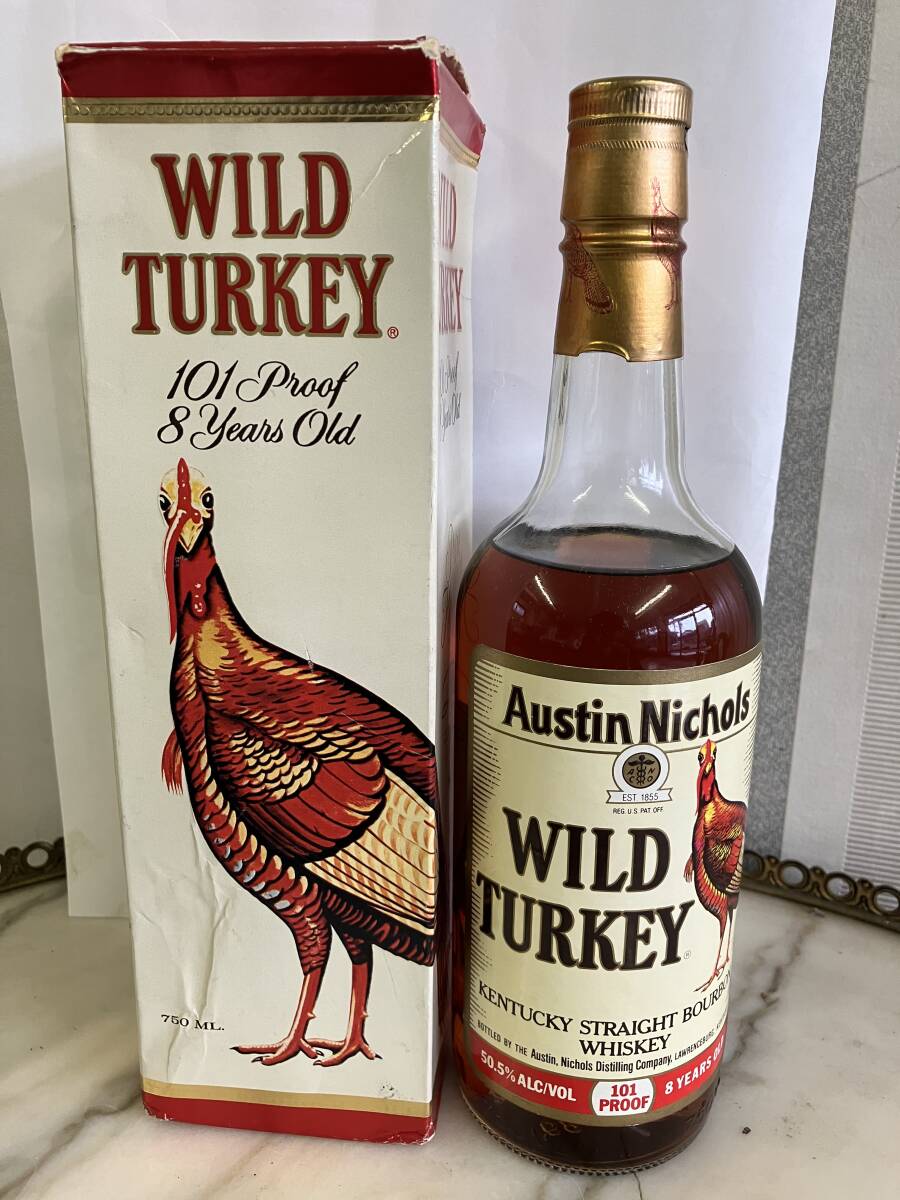 WILD TURKEY 8年 1000ml 101PROOF 古酒【未開封】 Yahoo!オークション