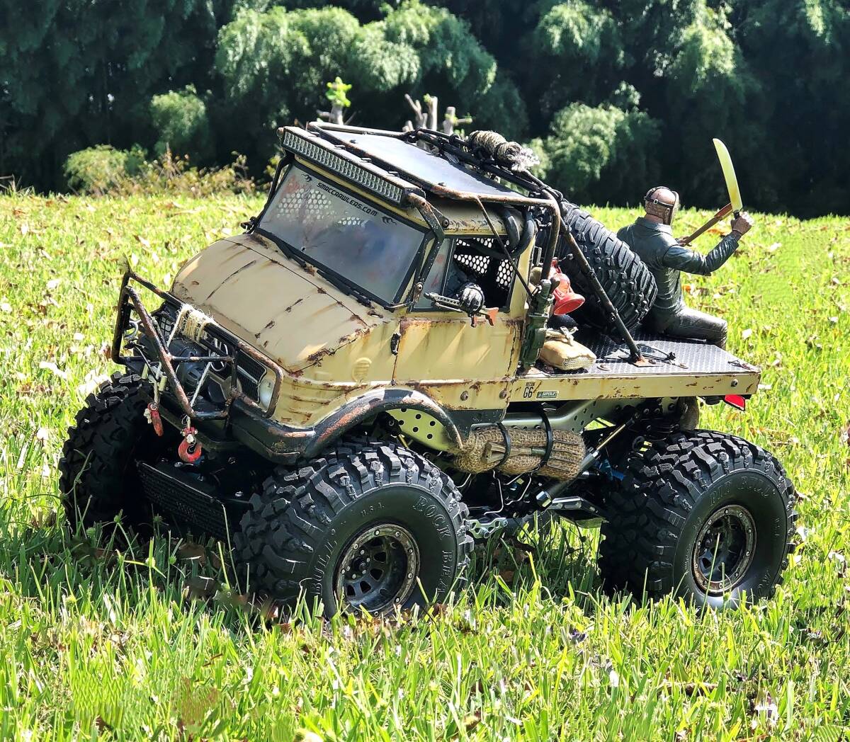 Yahoo!オークション - タミヤ CR-01 カスタム 4WS クローラー ウニモ